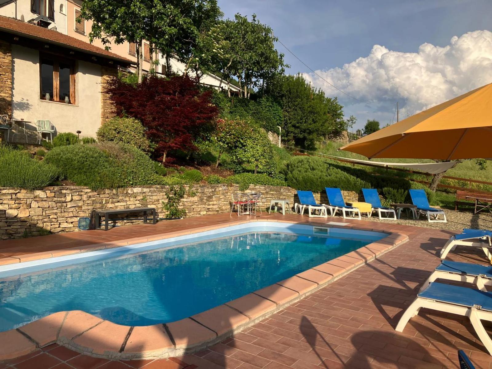 Casa Petra - Casa Tre Stelle - Casa Caneva - Ferien Fuer 6-14 Personen Ponti Zewnętrze zdjęcie